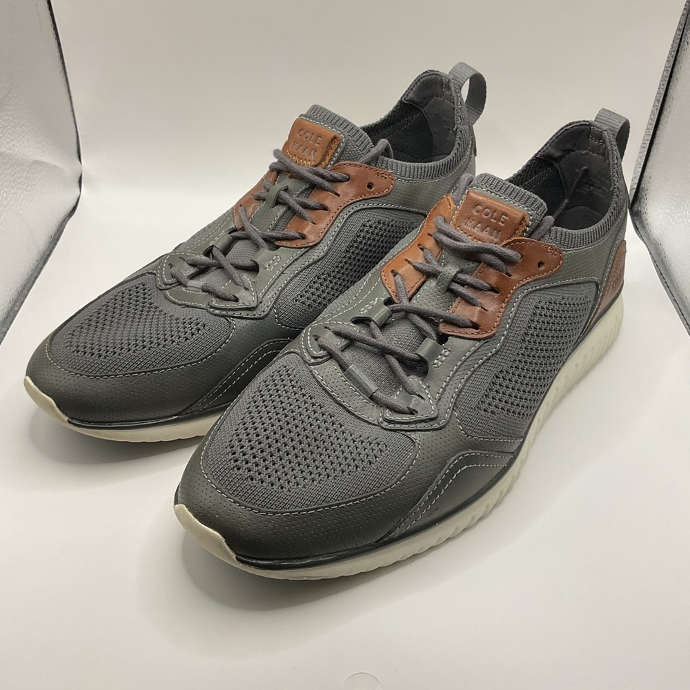 Cole Haan Mens Grand Motion Crafted Sneaker Size 10.5 M C33186 Qiet Shade Gray